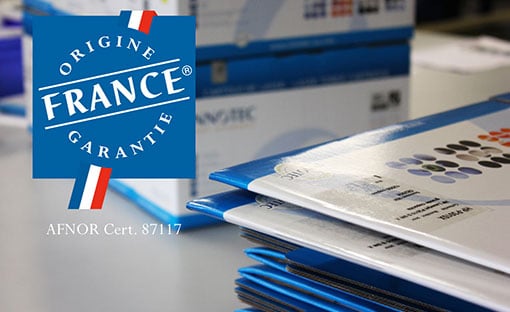 Certification Origine France Garantie des cartouches INNOTEC